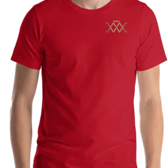 Millionaire Ways Red/Gold Casual Wear - Picture 1 of 2